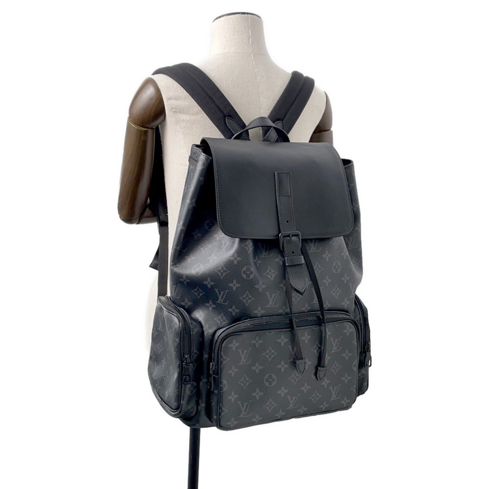 Louis Vuitton Backpack Monogram Eclipse Trio M455… - image 4